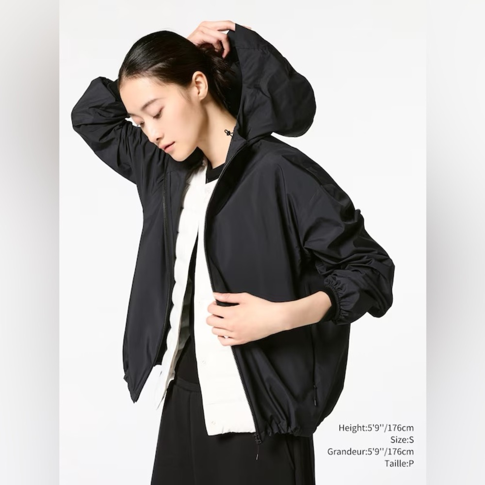 UNIQLO Pocketable UV parka size XL